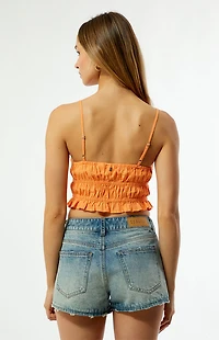 Roxy Orange Sunset Mist Top
