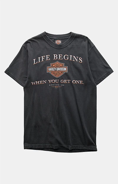 PS VINTAGE Black 2000s Harley Davidson T-Shirt