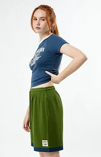 Budweiser By PacSun Long Mesh Basketball Shorts