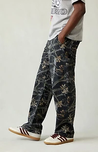 Pacsun Dylan Baggy Jeans Carpenter Tree Camo