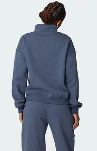 Edikted NY Quarter Zip Sweatshirt