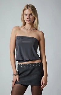 Third Charm Penelope Strapless Bubble Tube Top