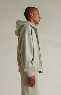 Fear of God ESSENTIALS Abbey Stone Classic Fleece Zip Up Hoodie