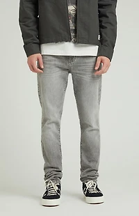 Pacsun Bryce Stacked Skinny Jeans Stretch Gray