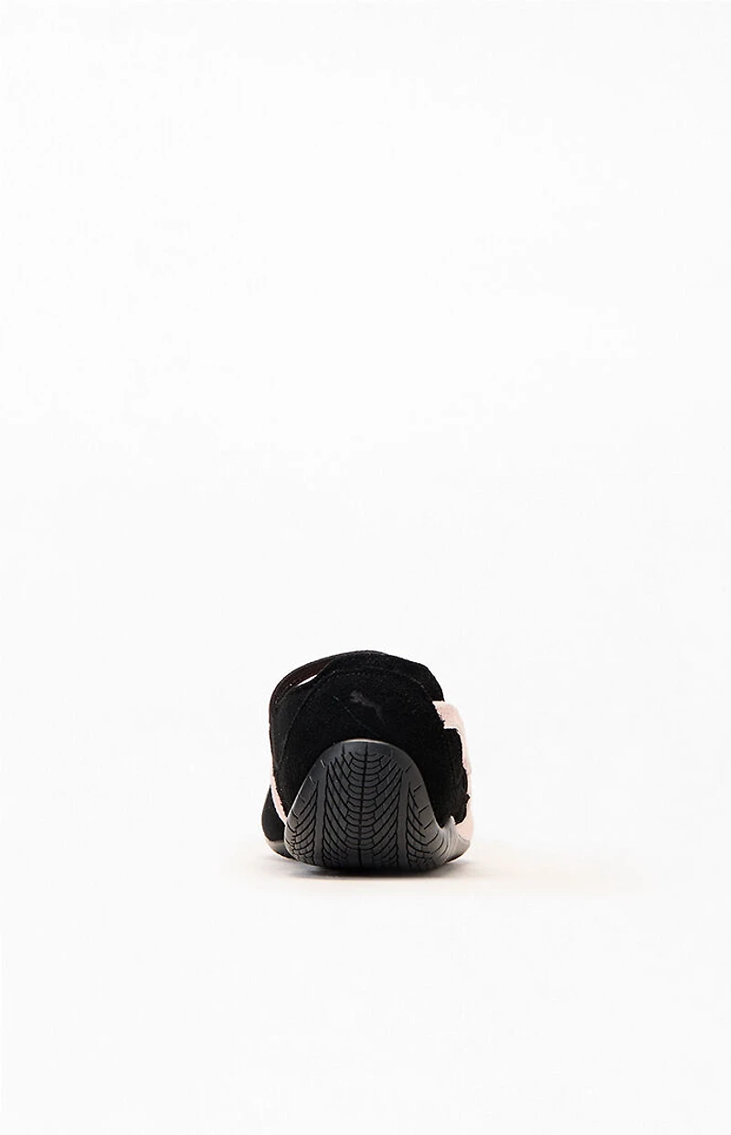 Puma Women's Black & Pink Speedcat Ballet Sandals