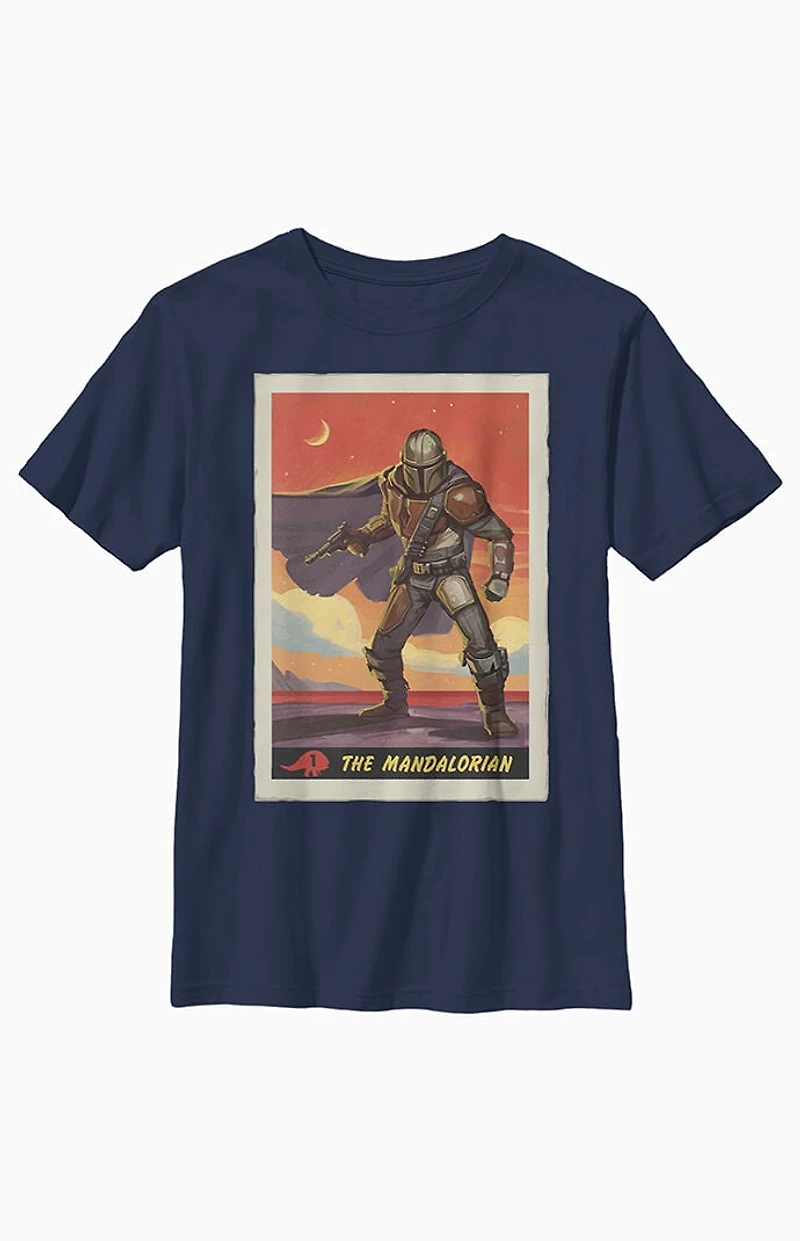 Kids Mandalorian Poster T-Shirt