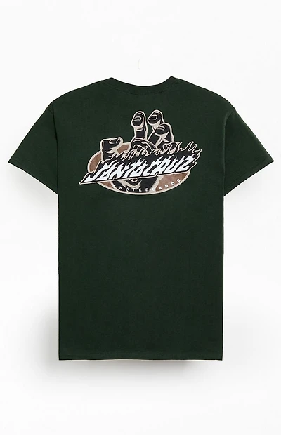 Santa Cruz Screaming Fire Oval T-Shirt