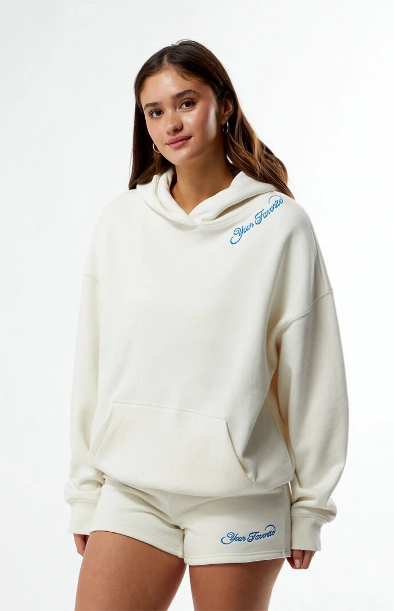 Pacsun Embroidered Oversized Hoodie