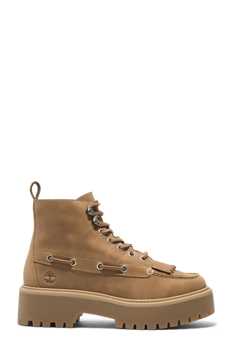Timberland Women's Wheat Stone Street Mid Lace-Up Boots