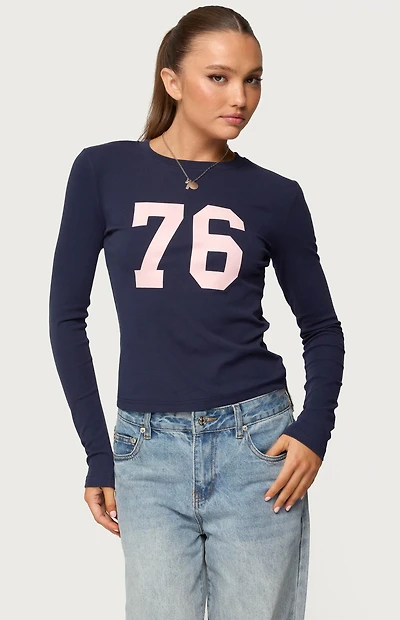 Edikted 76 Long Sleeve T-Shirt