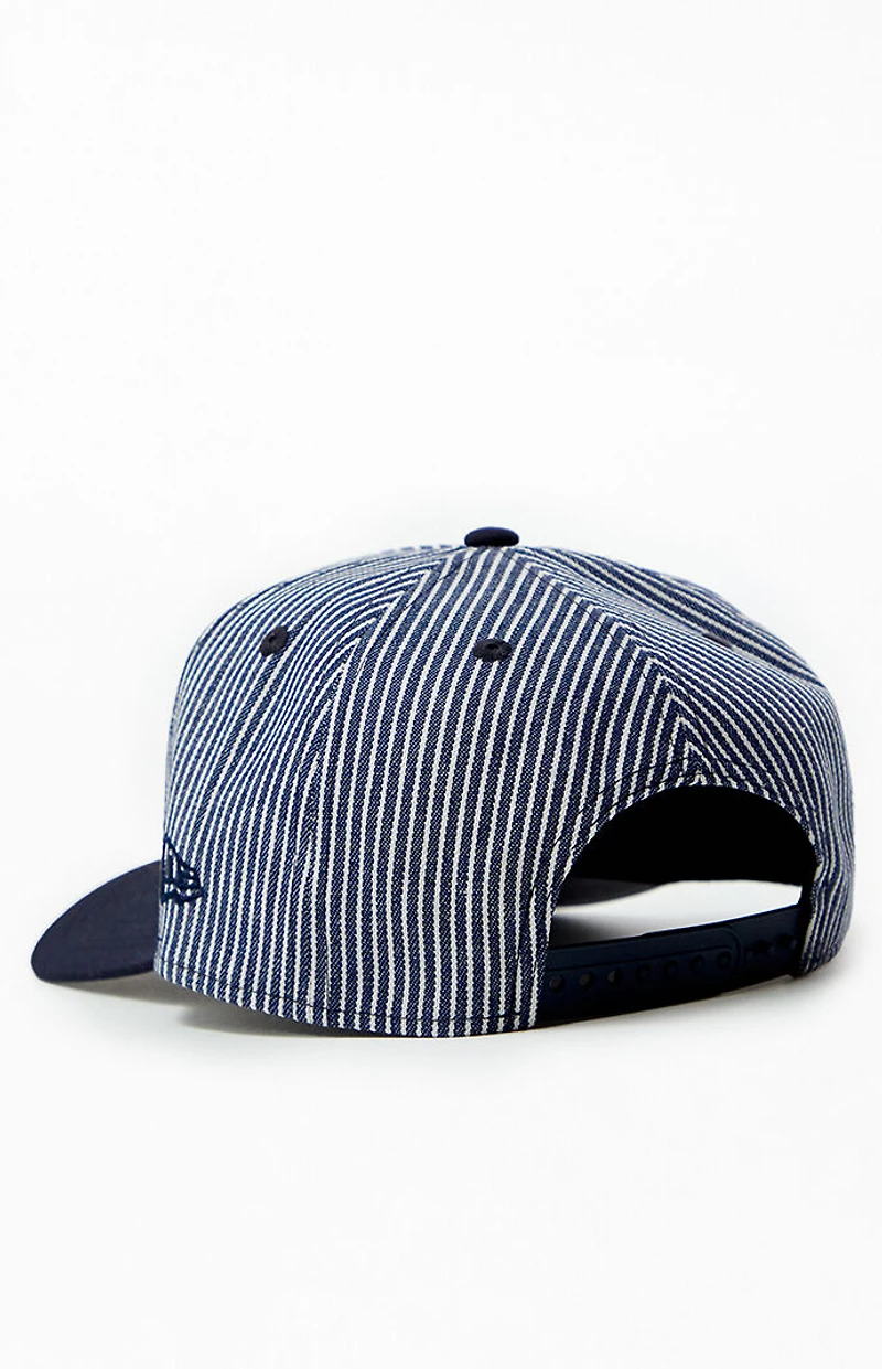 New Era x PS Reserve NY Yankees Striped Denim 9FORTY Hat