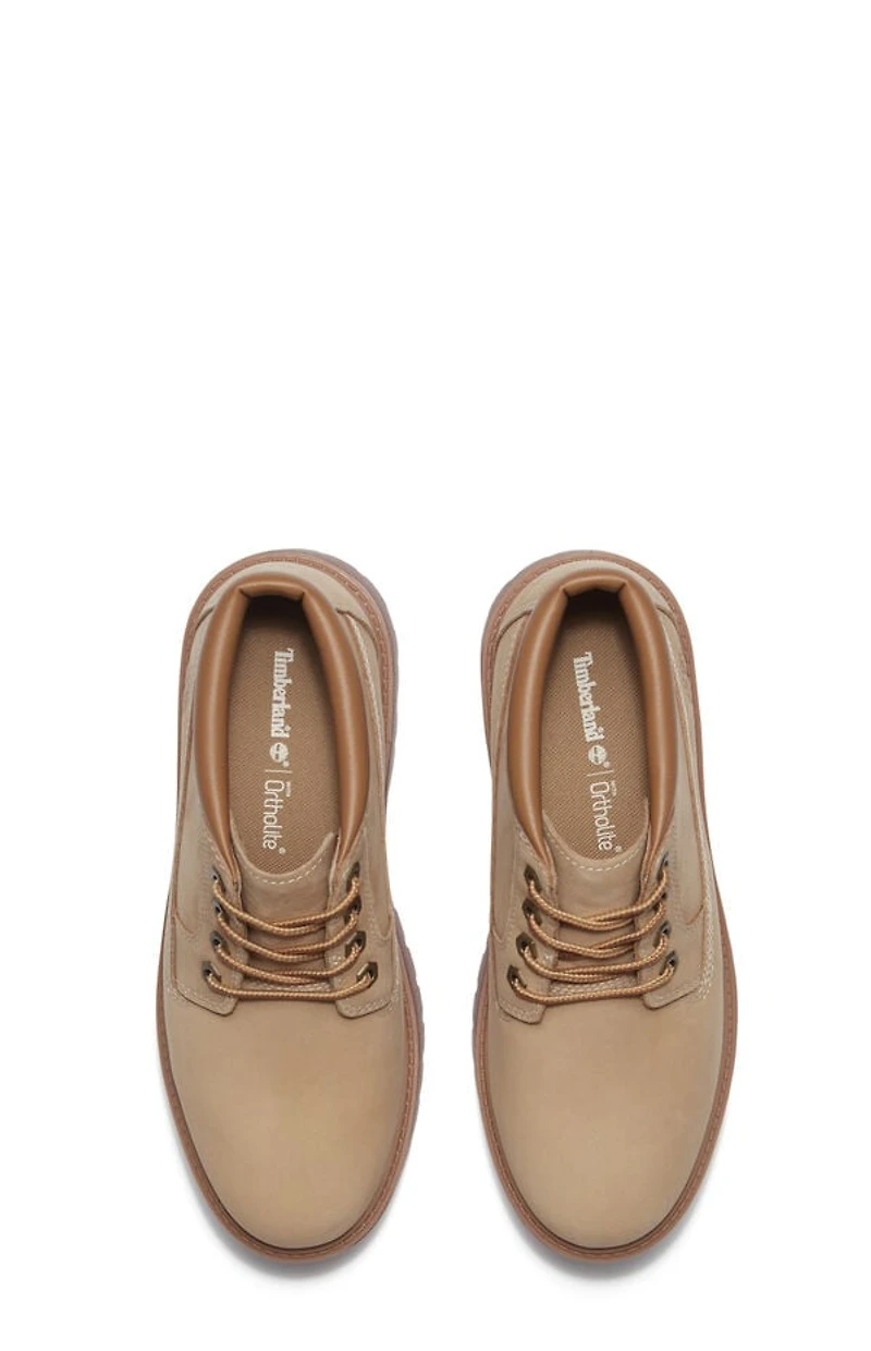 Timberland Women's Beige Stone Street Mid Lace-Up Boots