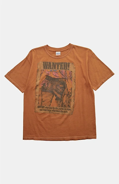PS VINTAGE 90s Wanted Cowboy Graphic T-Shirt