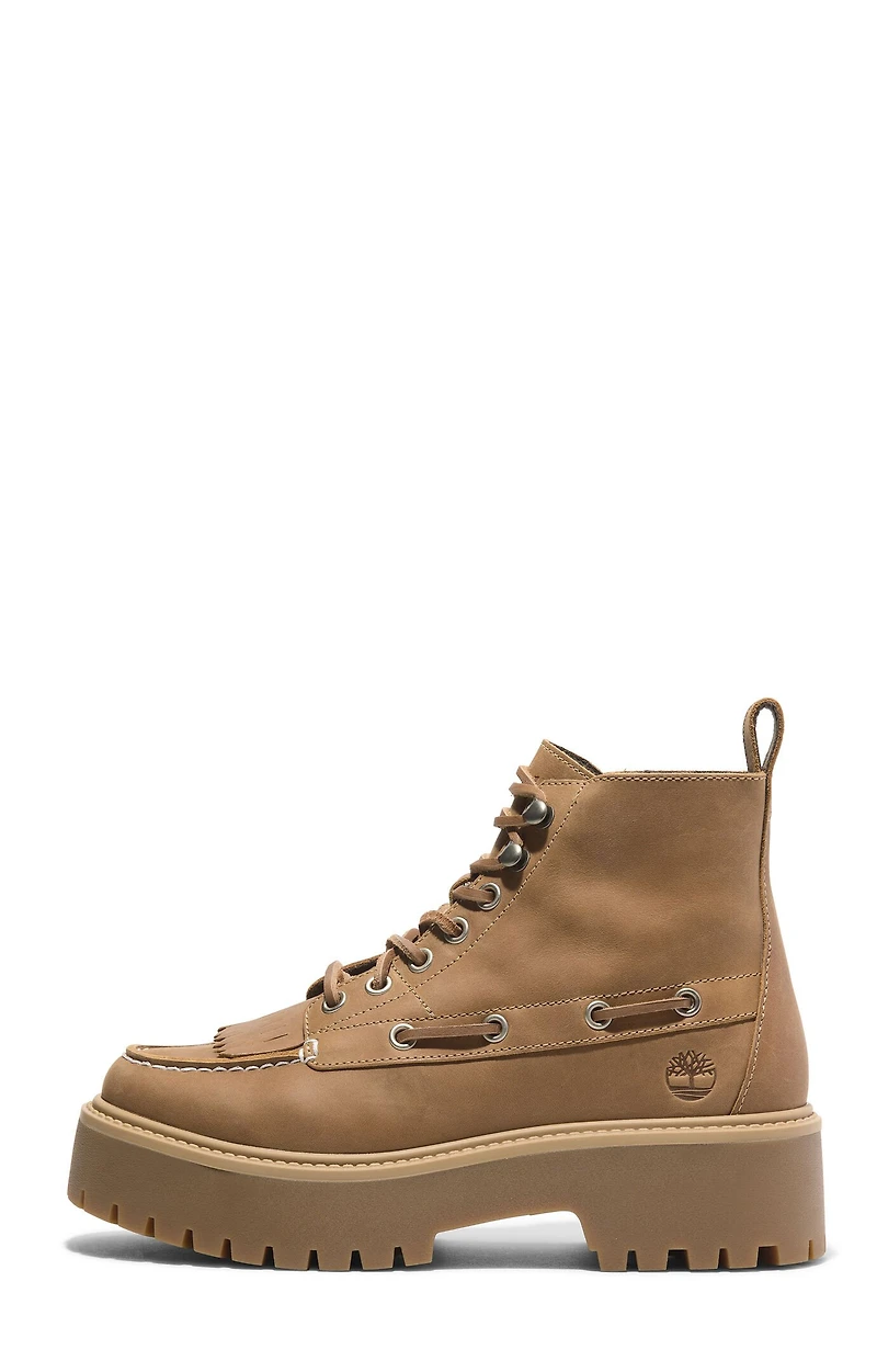 Timberland Women's Wheat Stone Street Mid Lace-Up Boots