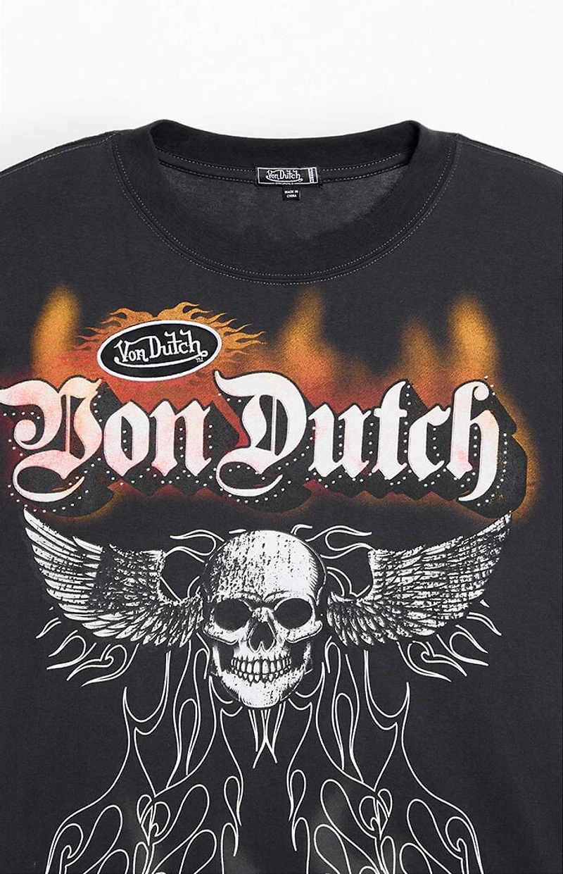 Von Dutch Skull 2fer Layered Long Sleeve T-Shirt
