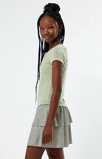 Pacsun Kids Sage Henley Skimmer Top