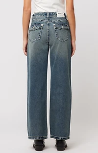 ABRAND Amber 95 Mid Rise Baggy Jeans