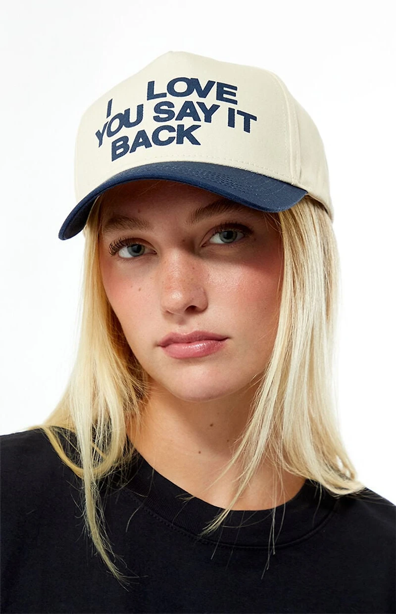 LONELY GHOST I Love You Say It Back Snapback Hat