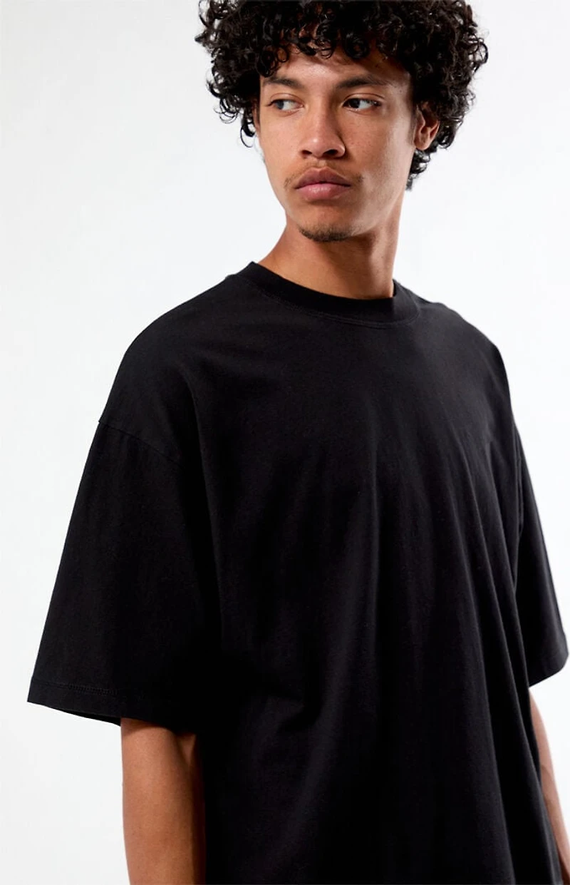 Pacsun Black Premium Cropped T-Shirt