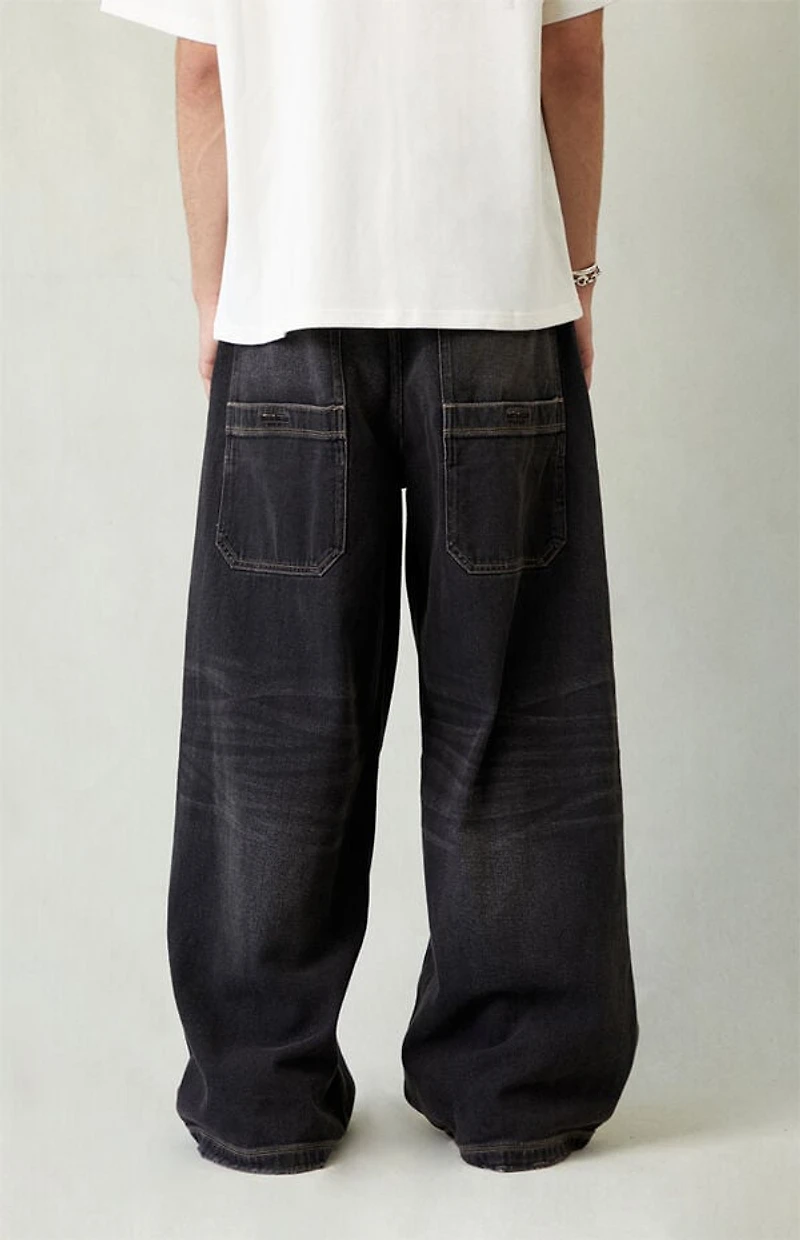 Pacsun Ryder Ultra Baggy Jeans Black Tinted