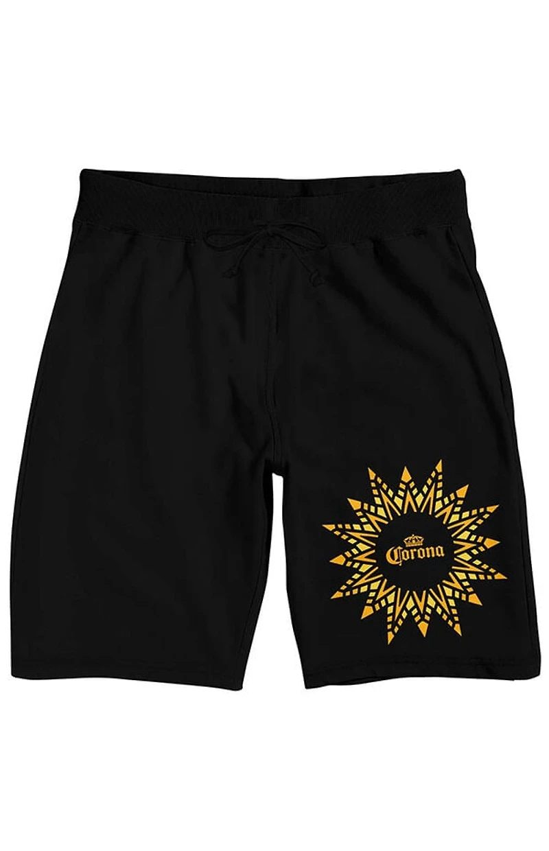 Corona Sun Frame Logo Sweat Shorts