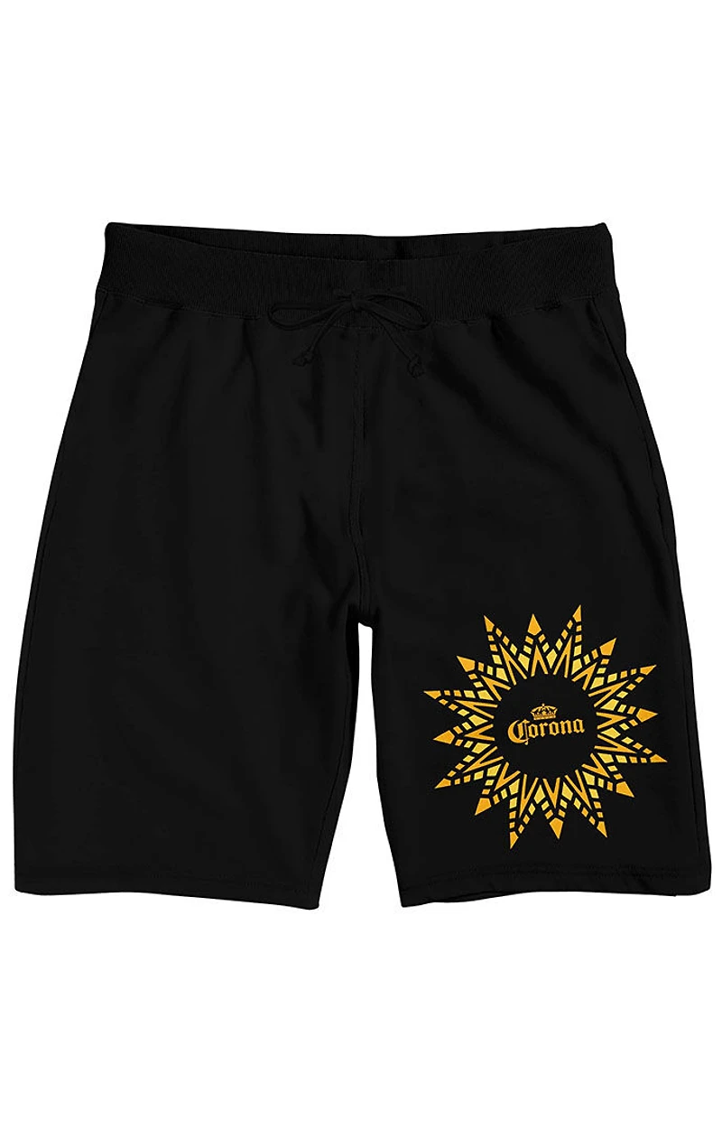 Corona Sun Frame Logo Sweat Shorts