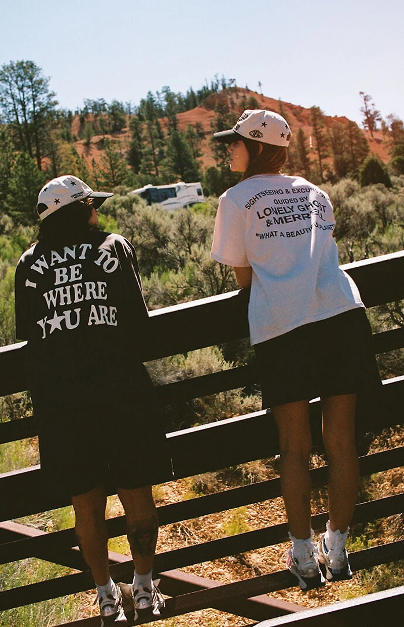 LONELY GHOST x Merrell Sightseeing & Excursions Oversized T-Shirt