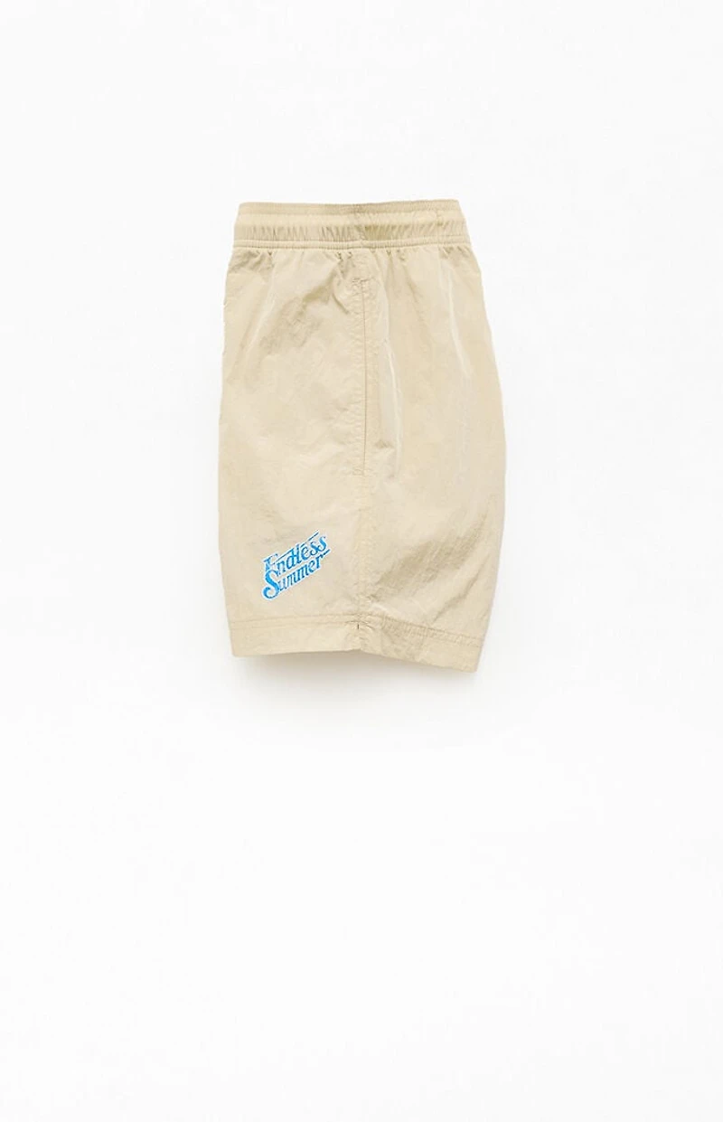 Pacsun Endless Summer Crinkle 4.5" Swim Trunks