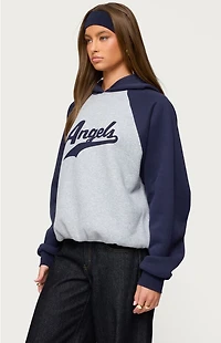 Edikted Angels Raglan Oversized Hoodie