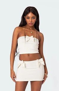 Edikted Gabriella Bow Tube Top