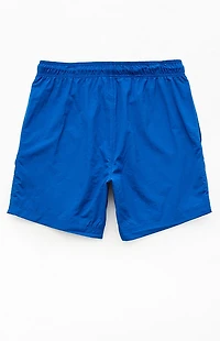 Pacsun Electric Blue Collegiate Solid 6.5" Swim Trunks