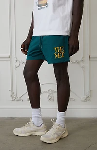 The Met x Pacsun Logo Mesh Shorts