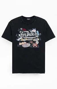 Von Dutch Patch Logo T-Shirt