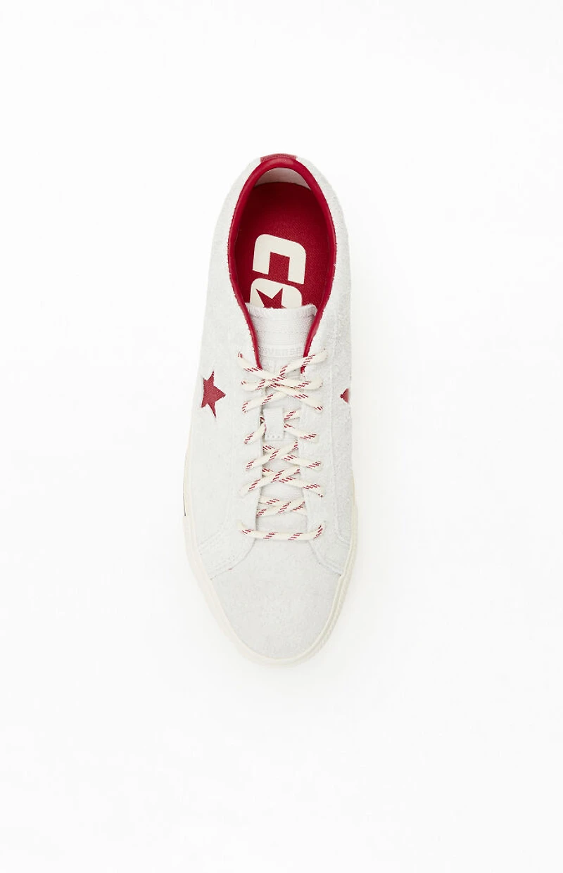 Converse Gray One Star Pro Suede Shoes