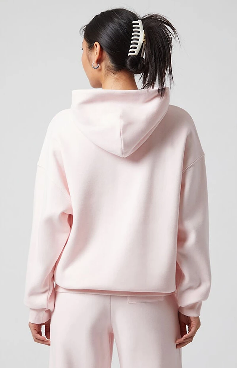 Pacsun Pink LA Patch Hoodie