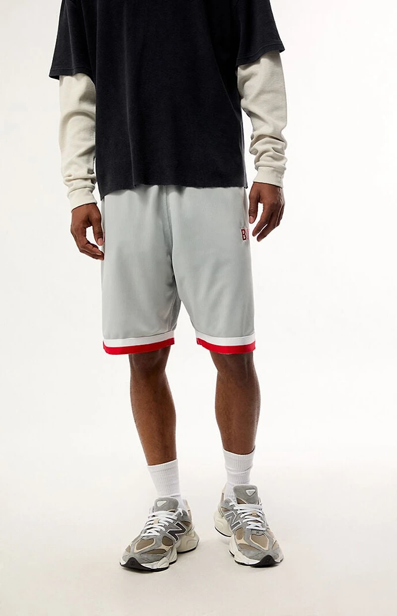 Mitchell & Ness OSU Buckeyes Mesh Shorts