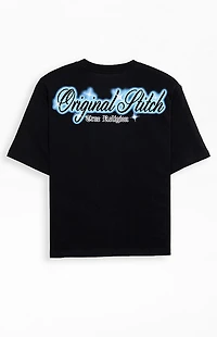 True Religion XL Crystal Logo Boxy T-Shirt