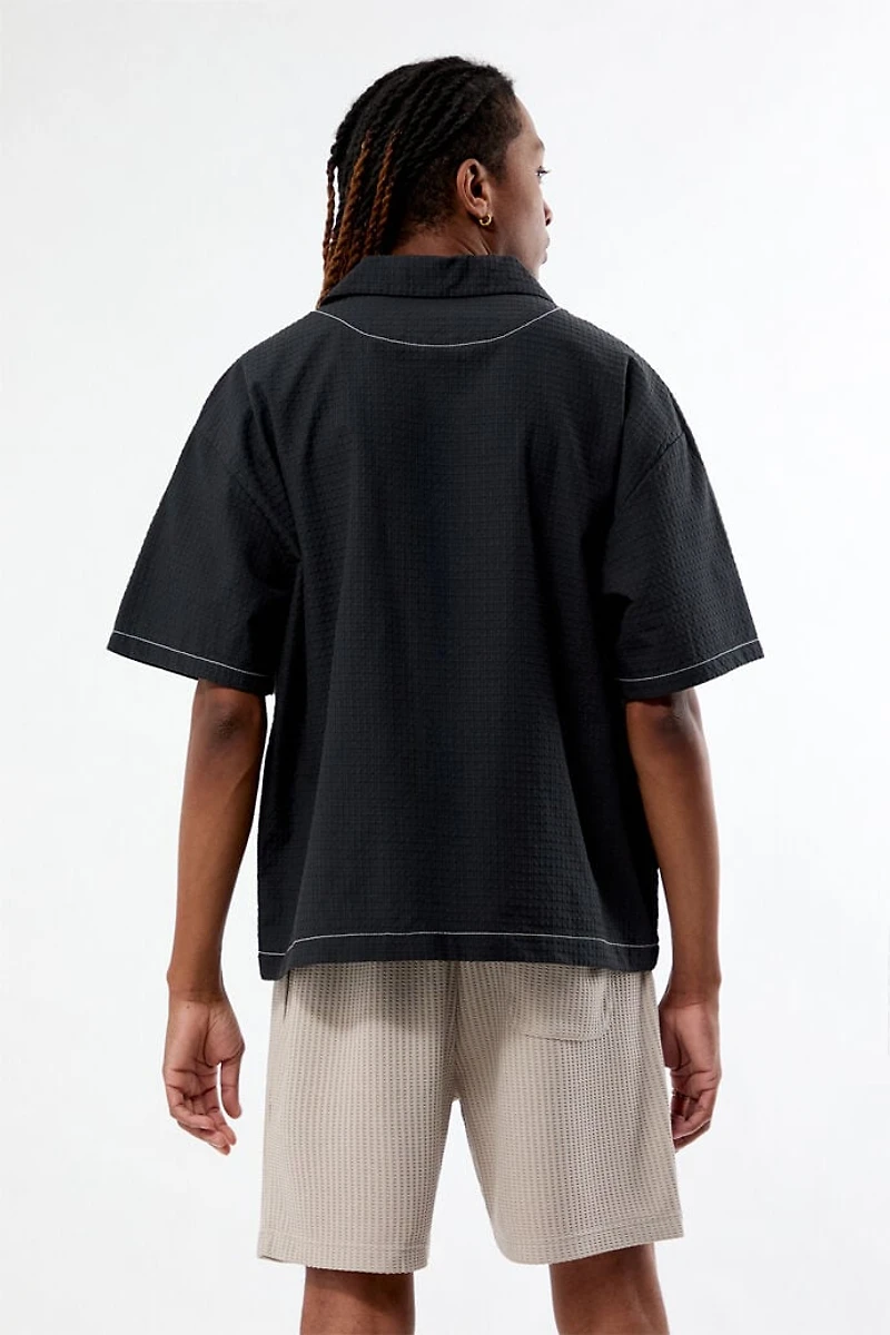 Pacsun Grace Textured Camp Shirt