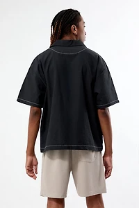 Pacsun Grace Textured Camp Shirt