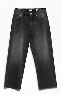 Pacsun Kids Straight Leg Jeans Black