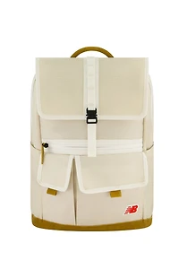 New Balance Off White Legacy Icon Flap Backpack