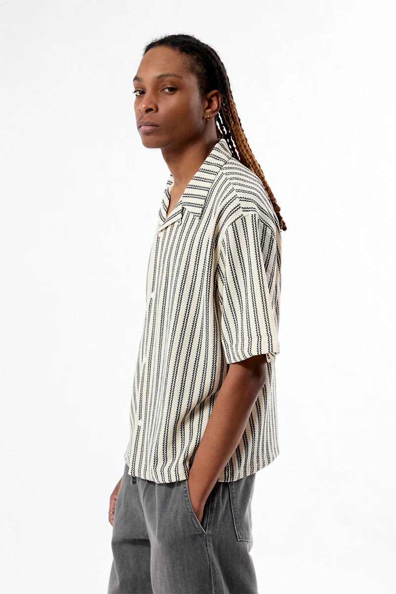 Pacsun Kenan Weave Camp Shirt