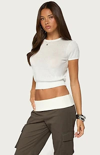Edikted Nissa Knit Top