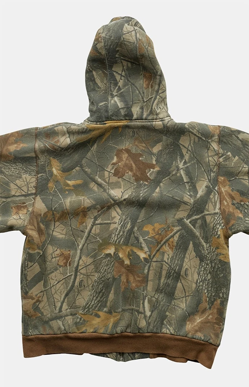 PS VINTAGE Camo 2000s Zip Hoodie