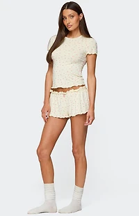 Edikted Florence Floral Shorts