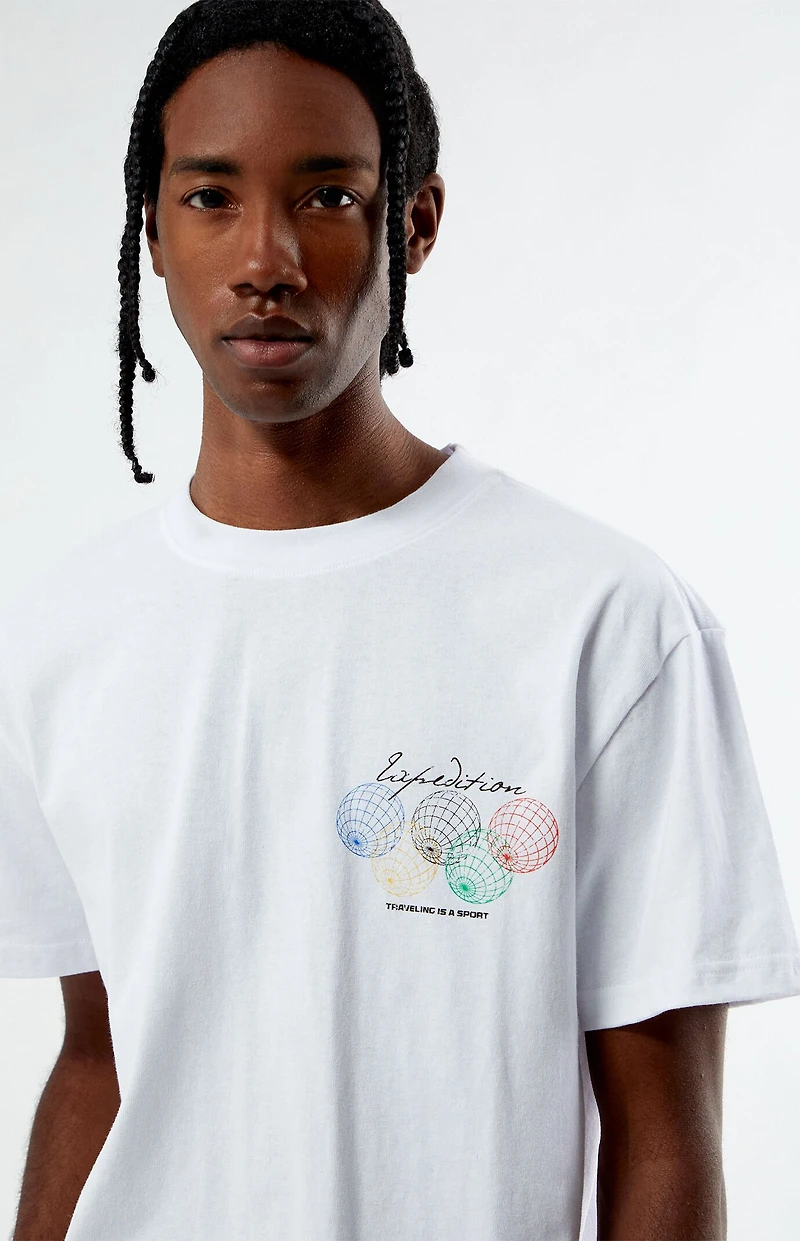 Oyster EXPEDITION The World Is Your T-Shirt