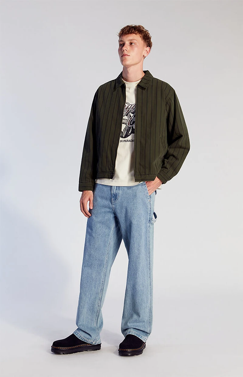 Pacsun Dylan Baggy Jeans Carpenter Medium Indigo