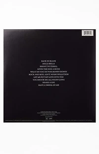 AC/DC Back In Black Vinyl Record