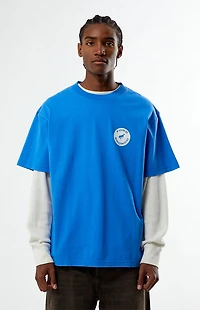 FORD Blue Bronco Circle Logo T-Shirt