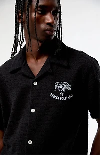 Pacsun Bishop Embroidered Camp Shirt